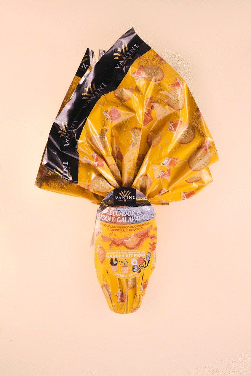 Uovo Vanini Tasting Experience Caramello Granella Biscotto | 280g Uova di Pasqua Vanini 2