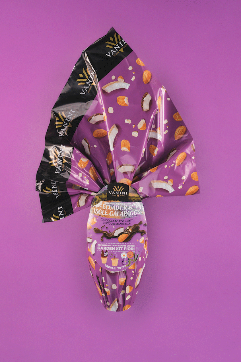 Uovo Vanini Tasting Experience Fondente Cocco Mandorle | 280g Uova di Pasqua Vanini 2