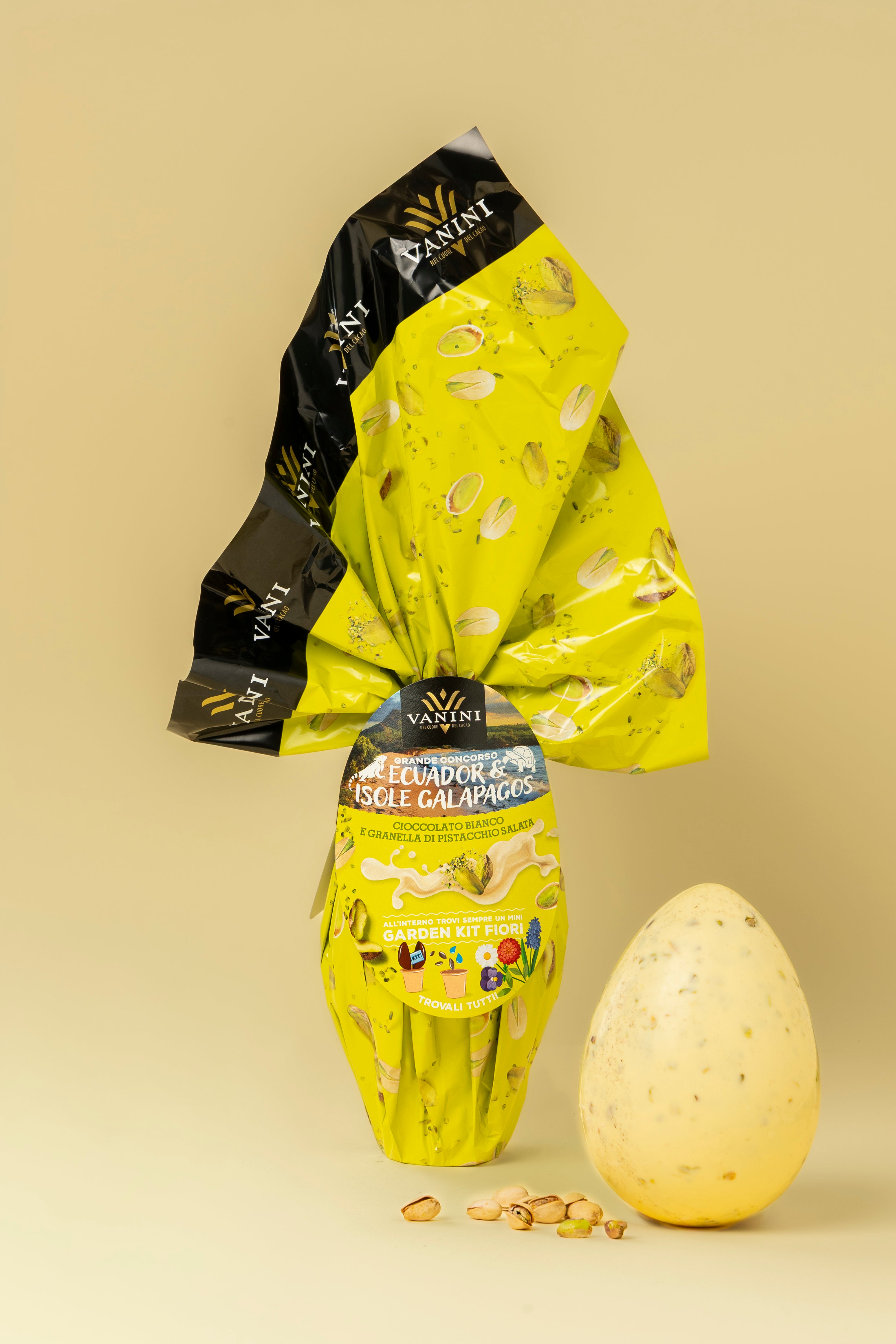 Uovo Vanini Tasting Experience Bianco Pistacchio Salato | 280g Uova di Pasqua Vanini 3