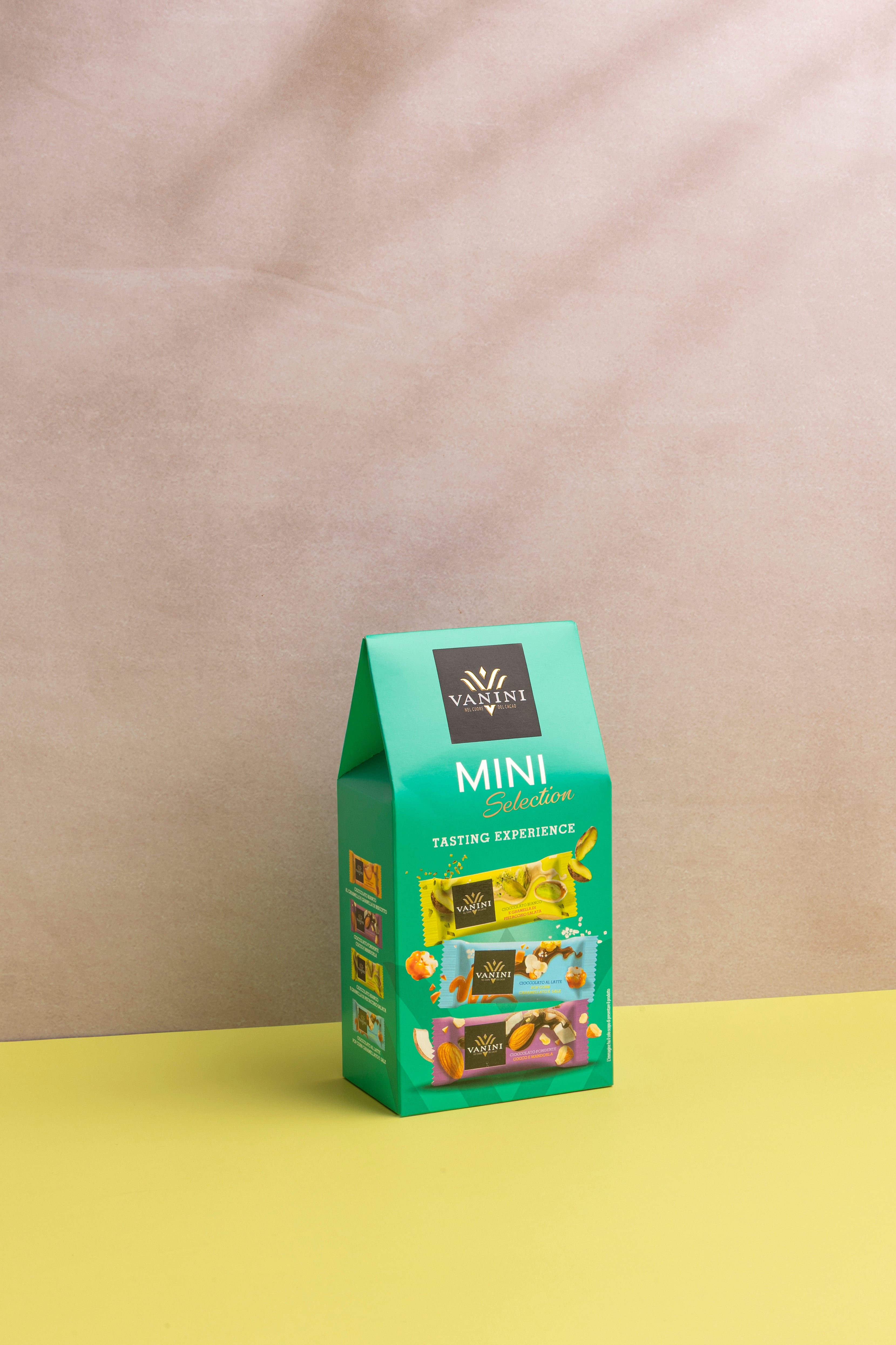 Box Vanini Tasting Experience Mini Selection g.15 x 10 Tavolette Icam Cioccolato 1