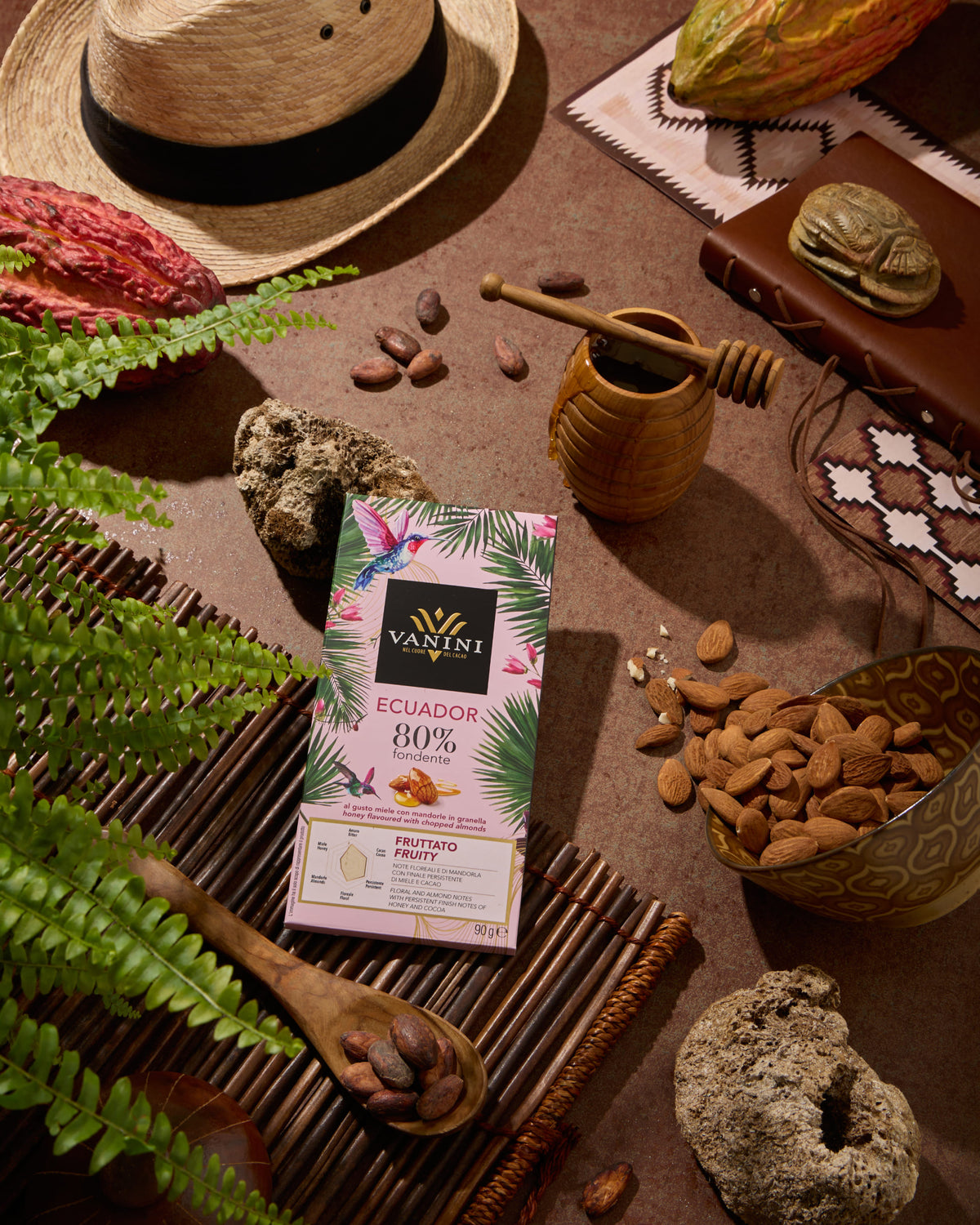 Tavoletta Vanini Monorigine Ecuador fondente 80%