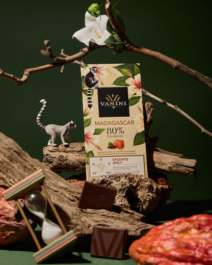 Tavoletta Vanini Monorigine Madagascar Fondente 80%