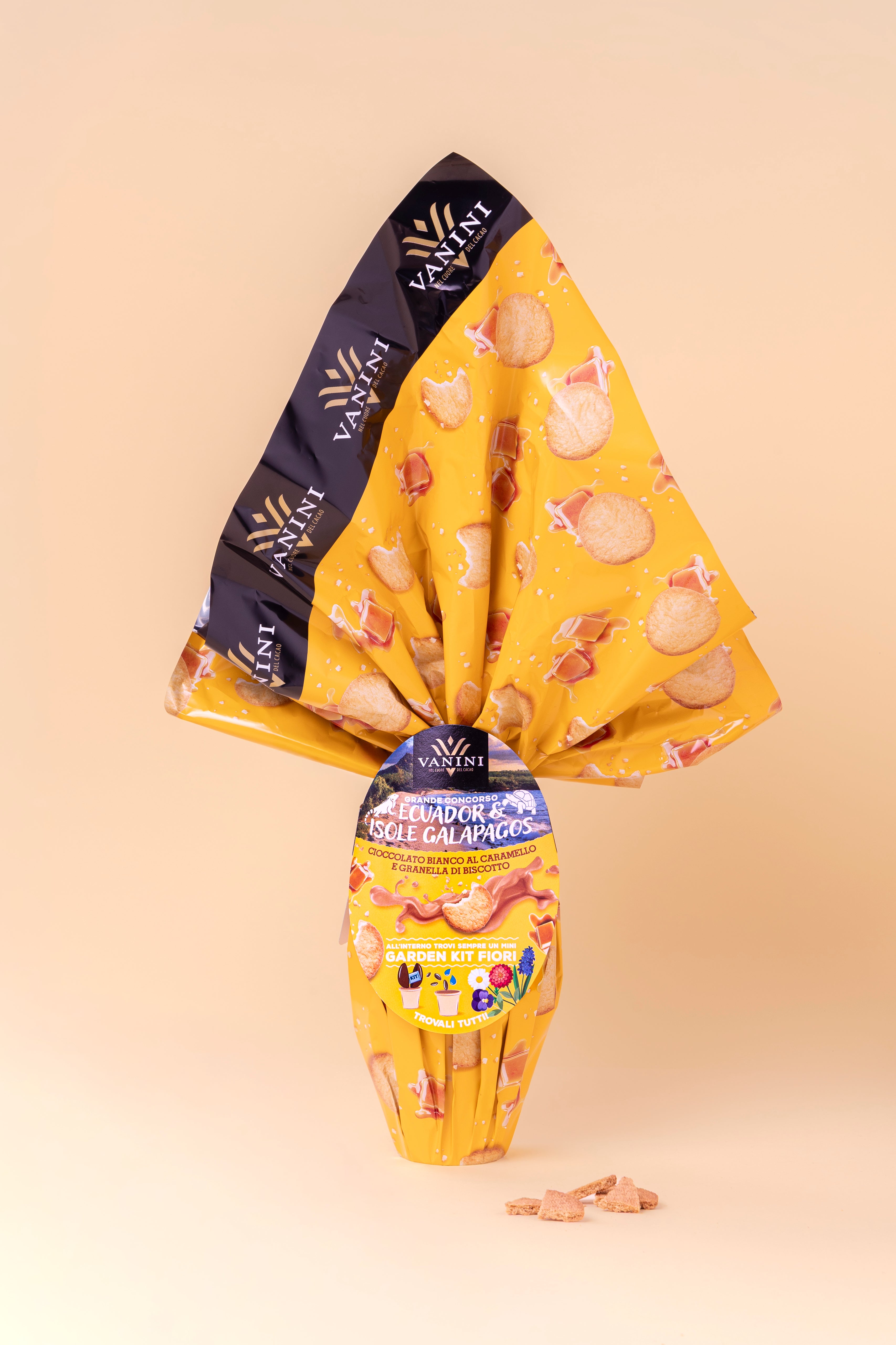 Uovo Vanini Tasting Experience Caramello Granella Biscotto | 280g Uova di Pasqua Vanini 5