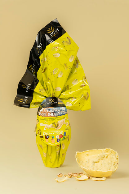 Uovo Vanini Tasting Experience Bianco Pistacchio Salato | 280g Uova di Pasqua Vanini 1