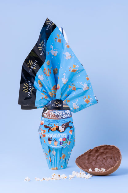 Uovo Vanini Tasting Experience Latte Popcorn Caramello Sale | 280g Uova di Pasqua Vanini 1