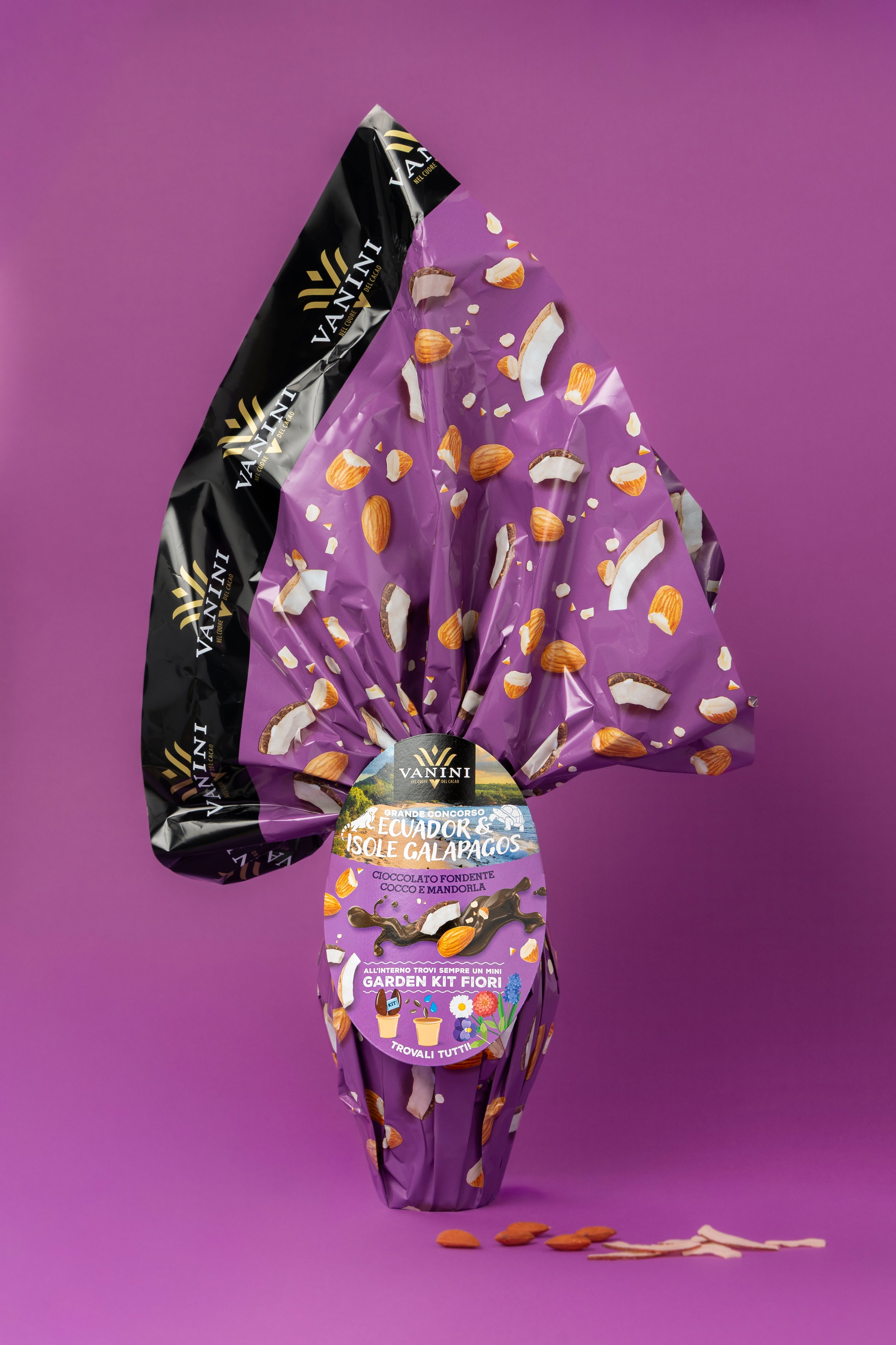 Uovo Vanini Tasting Experience Fondente Cocco Mandorle | 280g Uova di Pasqua Vanini 5