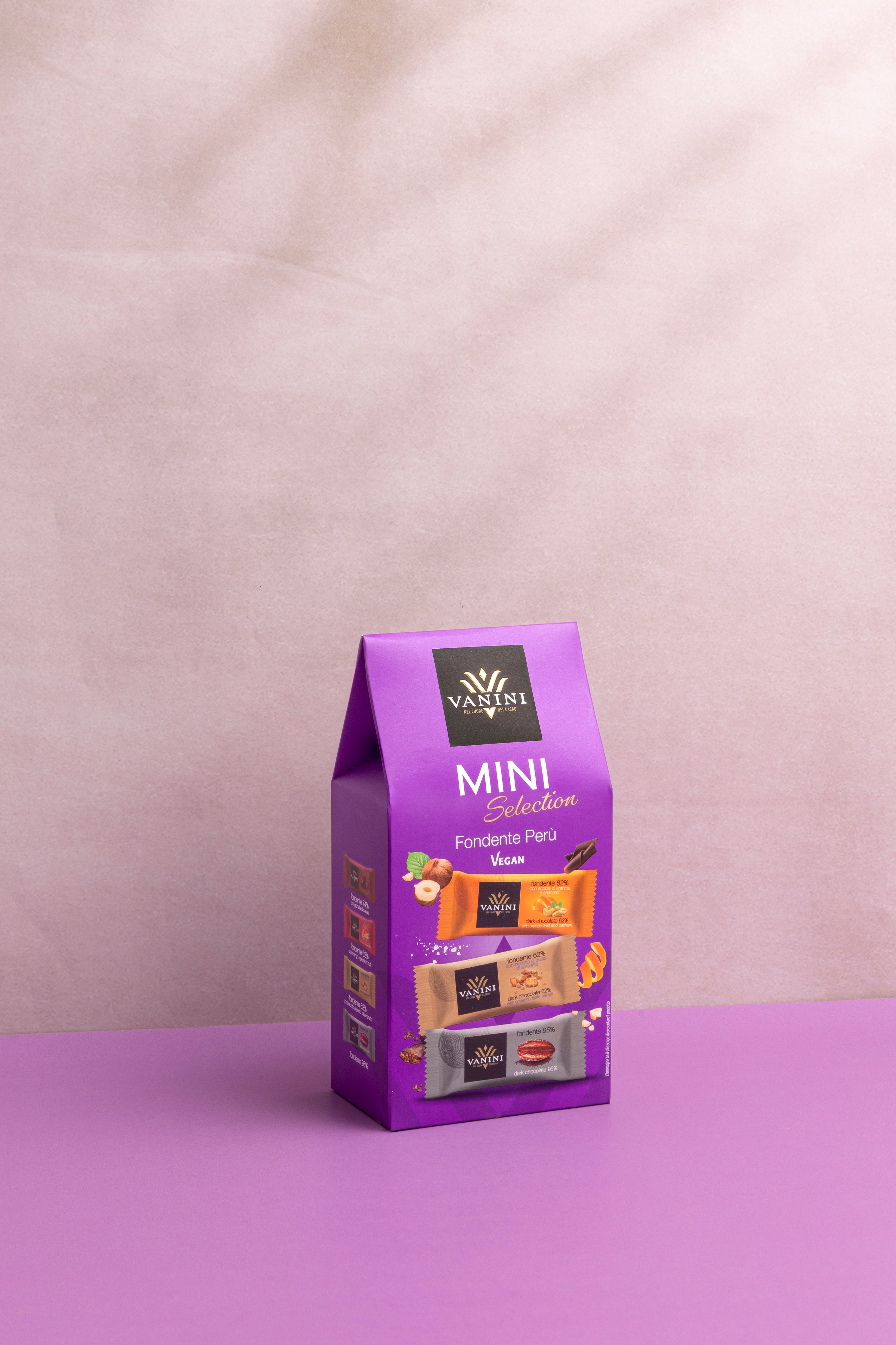 Box Vanini Monorigine Perù Mini Selection g.15 x 10 Tavolette Icam Cioccolato 1