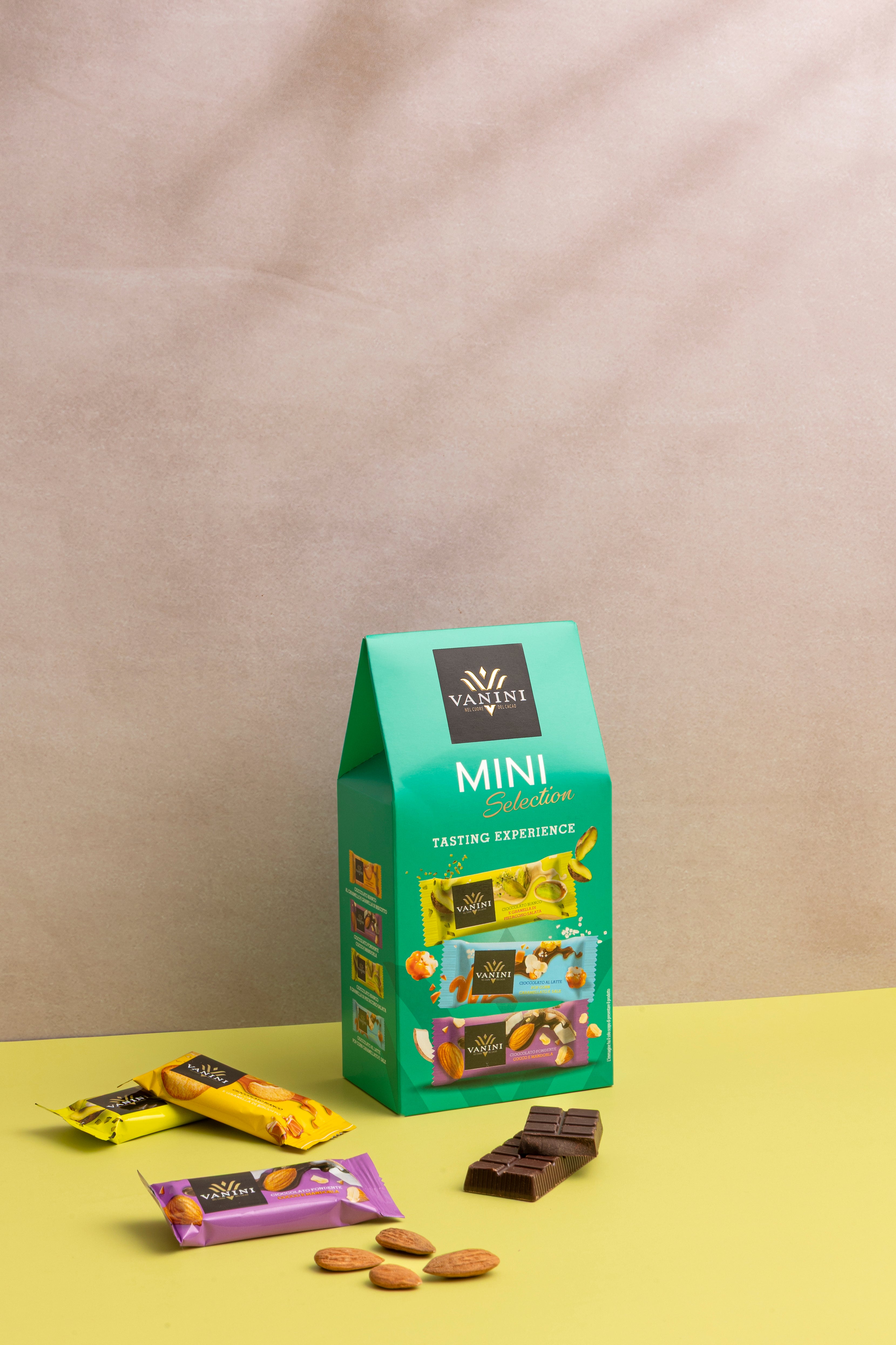 Box Vanini Tasting Experience Mini Selection g.15 x 10 Tavolette Icam Cioccolato 3