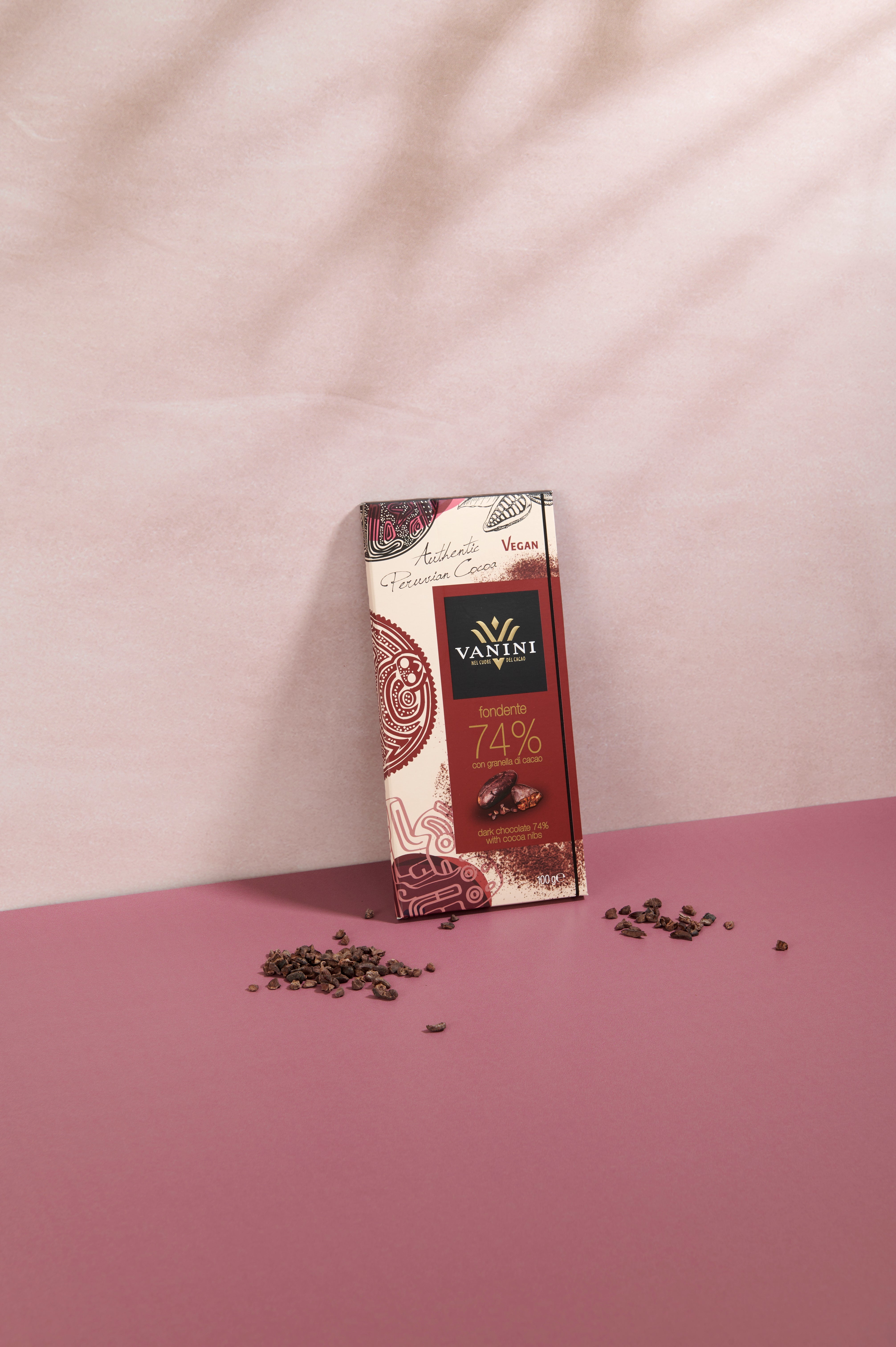 Vanini Single Origin Peru Dark Chocolate Bar 74%