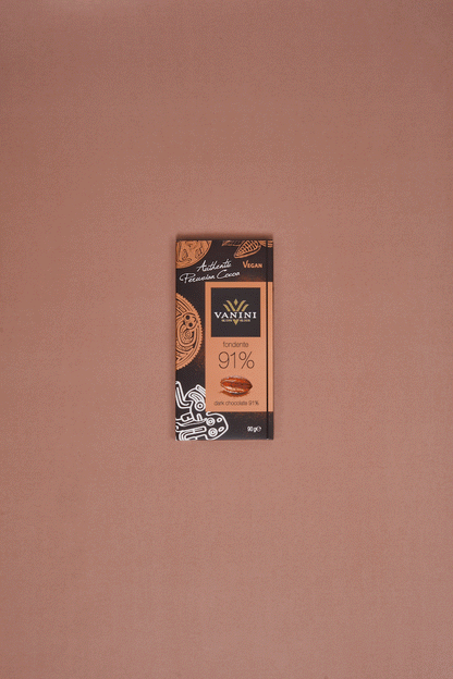 Vanini Single Origin Peru Dark Chocolate Bar 91%