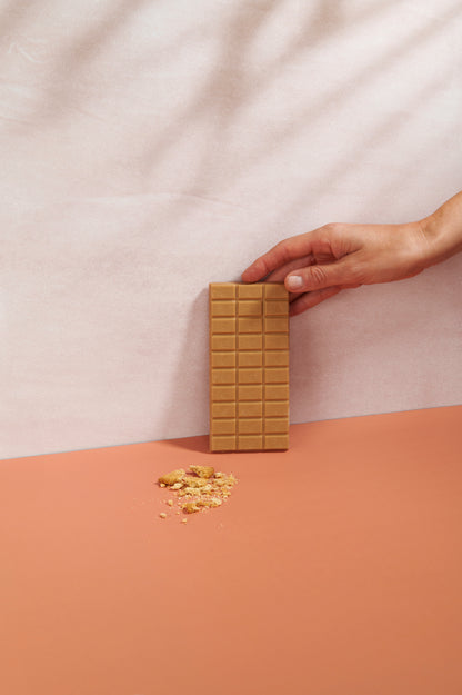 Vanini Tasting Experience Chocolate Caramel Bar with Biscuit Grains