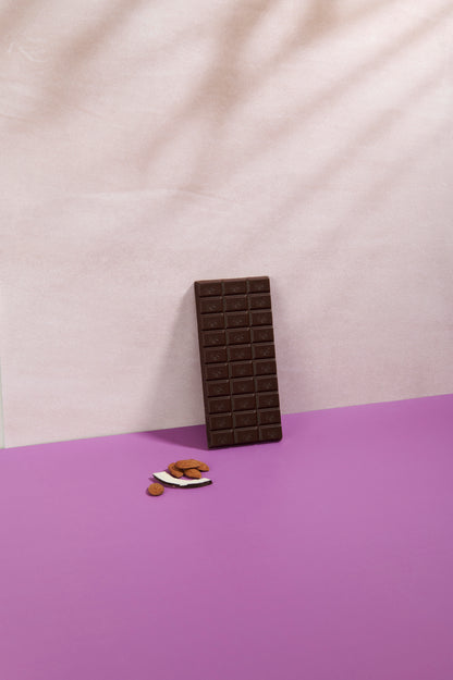 Vanini Tasting Experience dark chocolate, coconut and almond bar