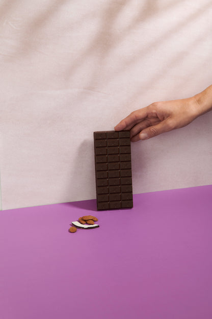 Vanini Tasting Experience dark chocolate, coconut and almond bar