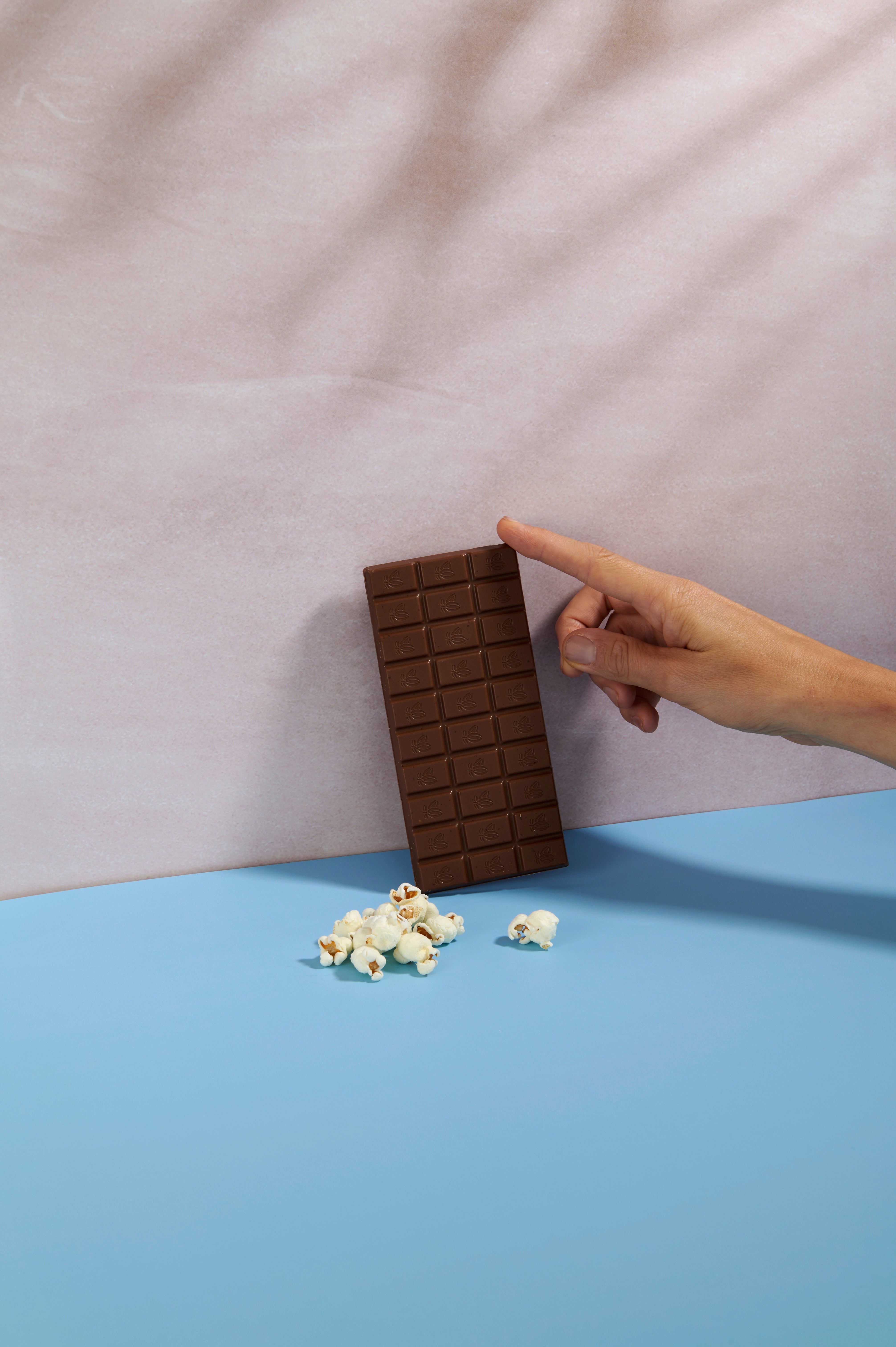 Tavoletta Vanini Tasting Experience cioccolato al latte, pop corn caramellato e sale