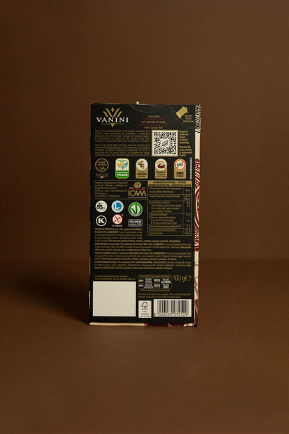 Tavoletta Vanini Bagua Fondente 74%