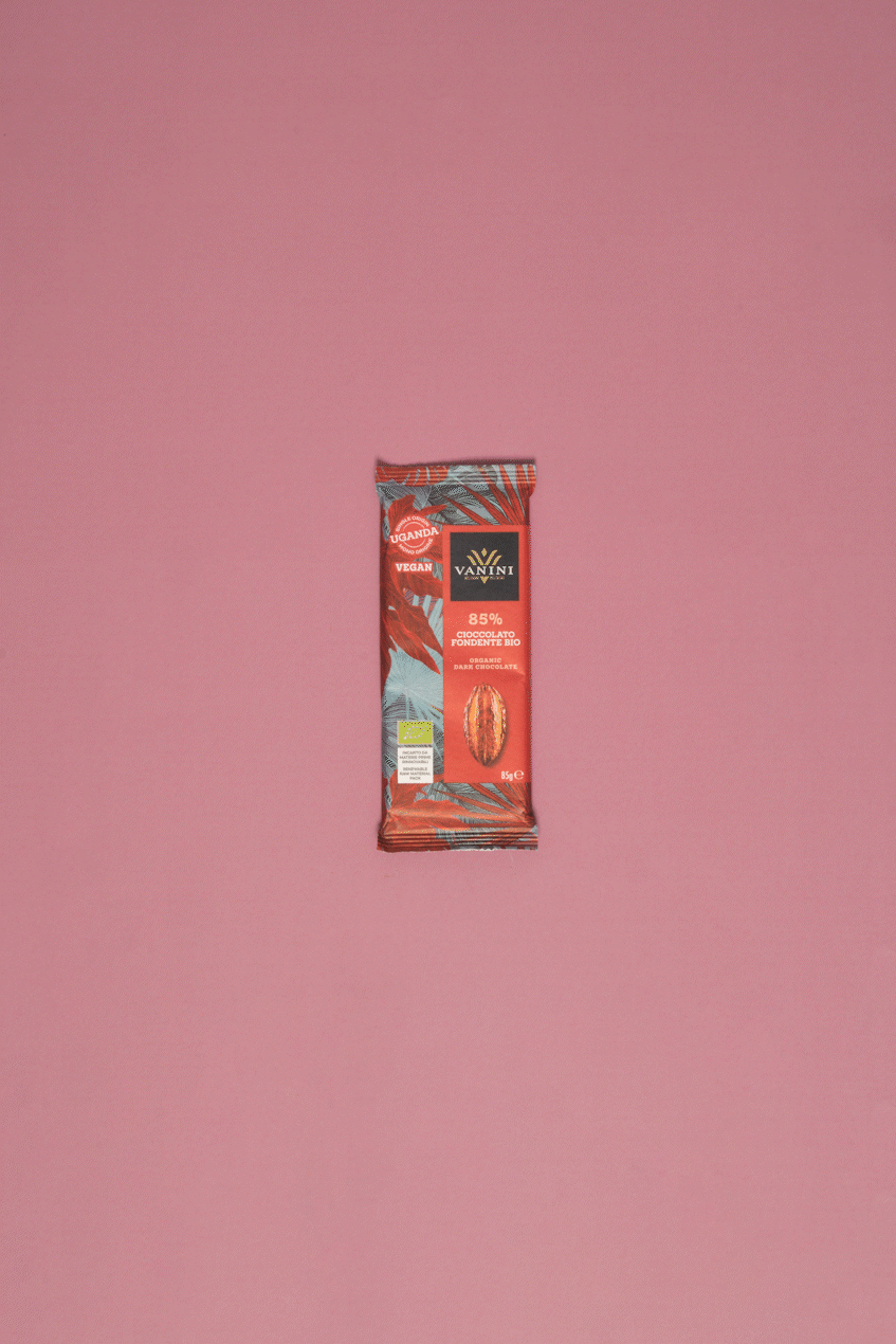 Vanini Uganda Dark Chocolate Bar Organic 85%