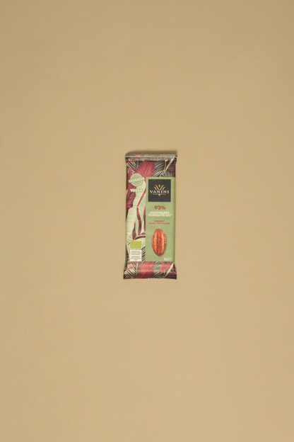 Vanini Uganda Dark Chocolate Bar Organic 93%