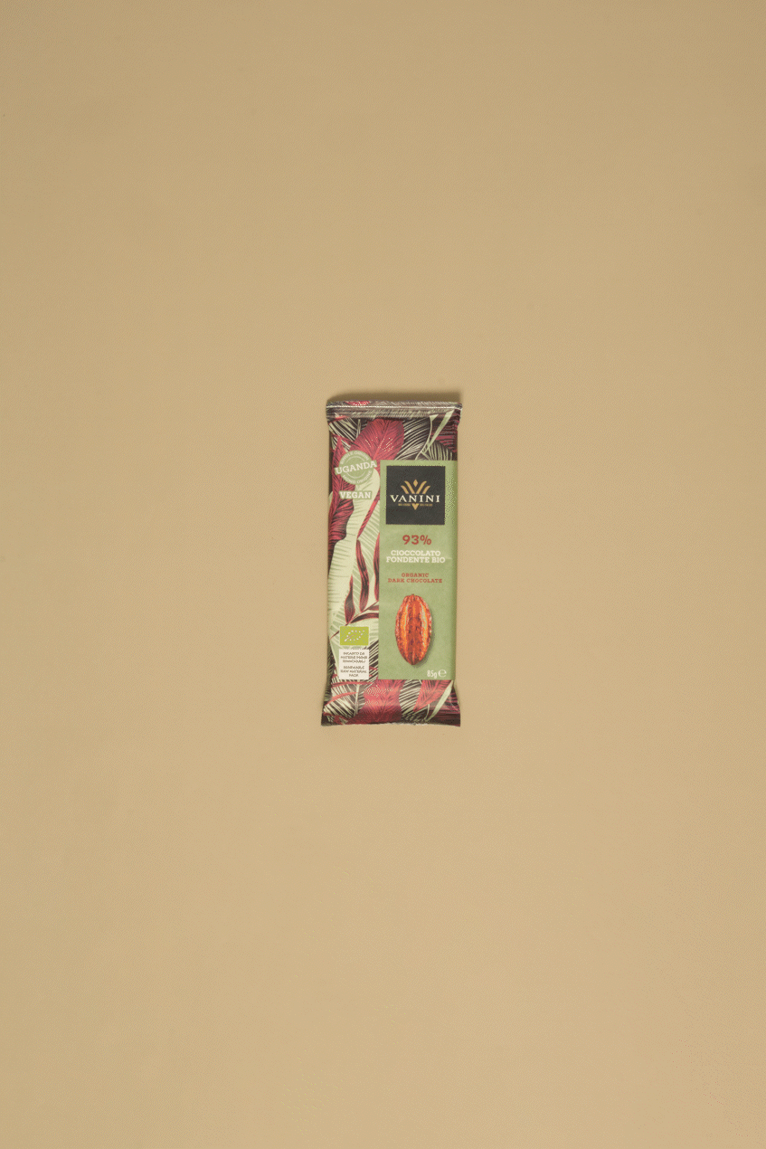 Vanini Uganda Dark Chocolate Bar Organic 93%