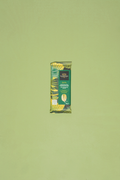 Vanini Uganda Organic Dark Chocolate Bar 56% with Salted Pistachios
